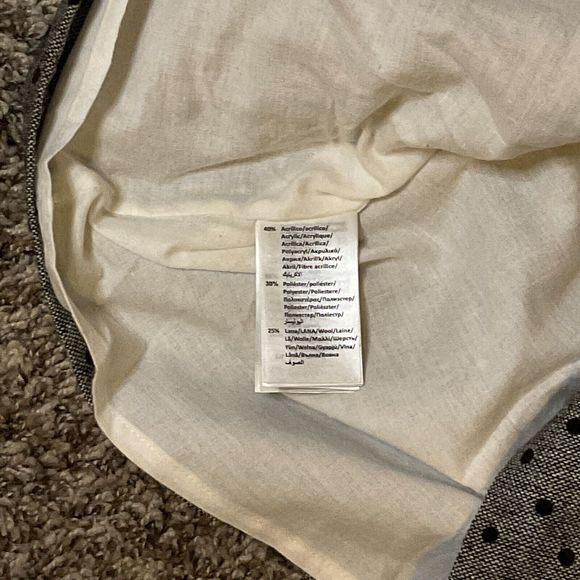 Mayoral Pretty Girls Black Gray Wool Blend Skirt‎ Adjustable Waist Size 8 NWT - Picture 4 of 4